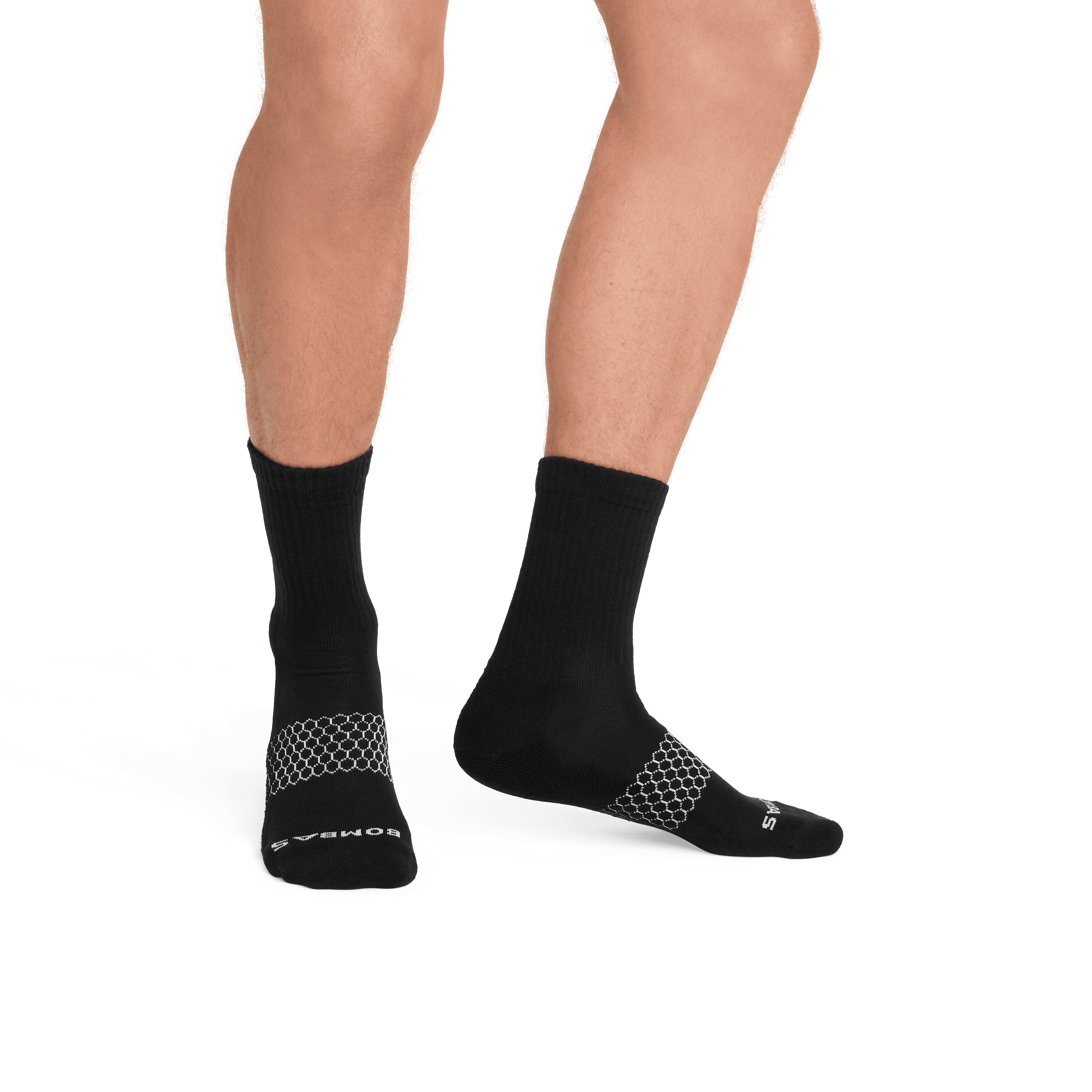 12-Pack Men's Solid Half-Calf Socks