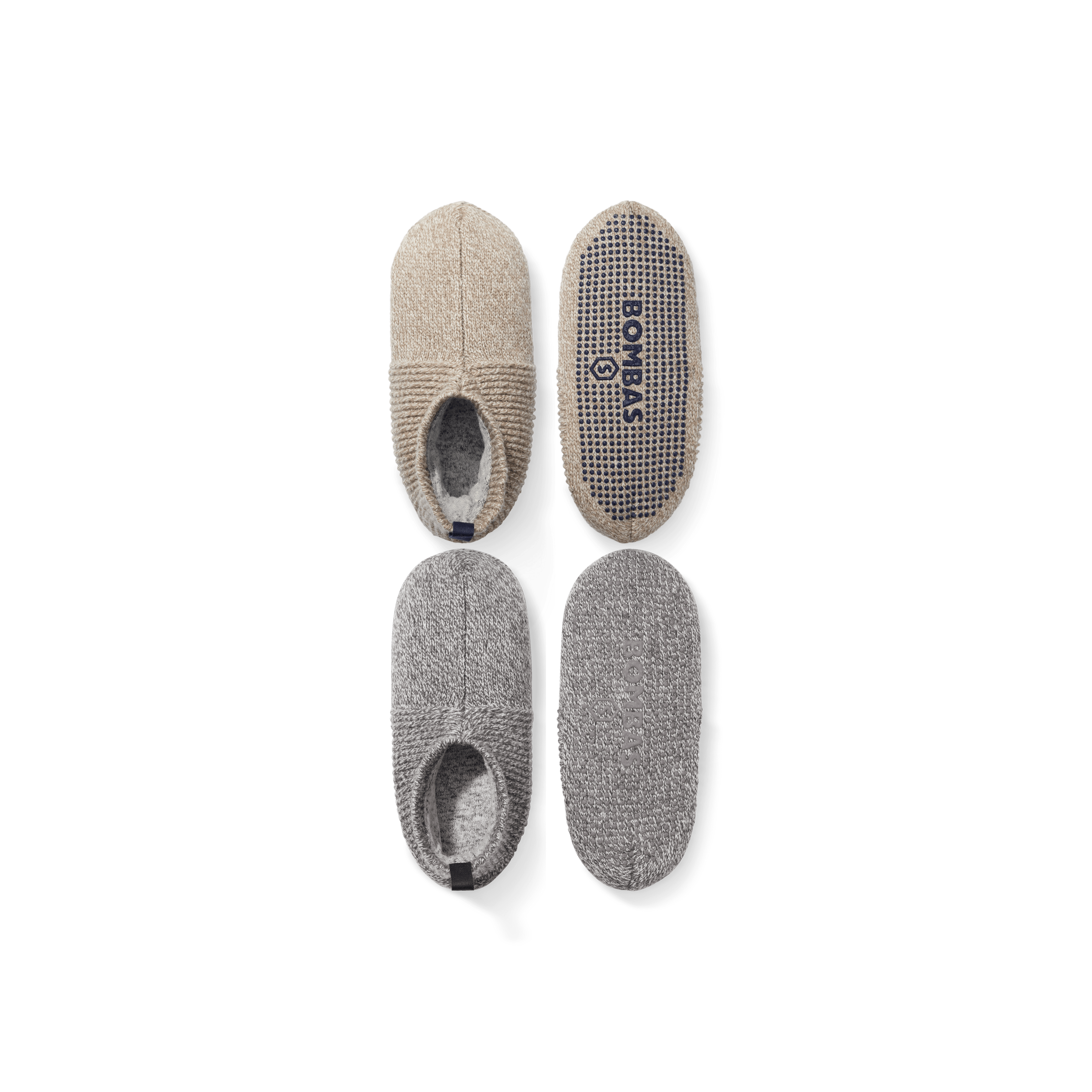 Cozy Women's Gripper Slippers - 2-Pack Set