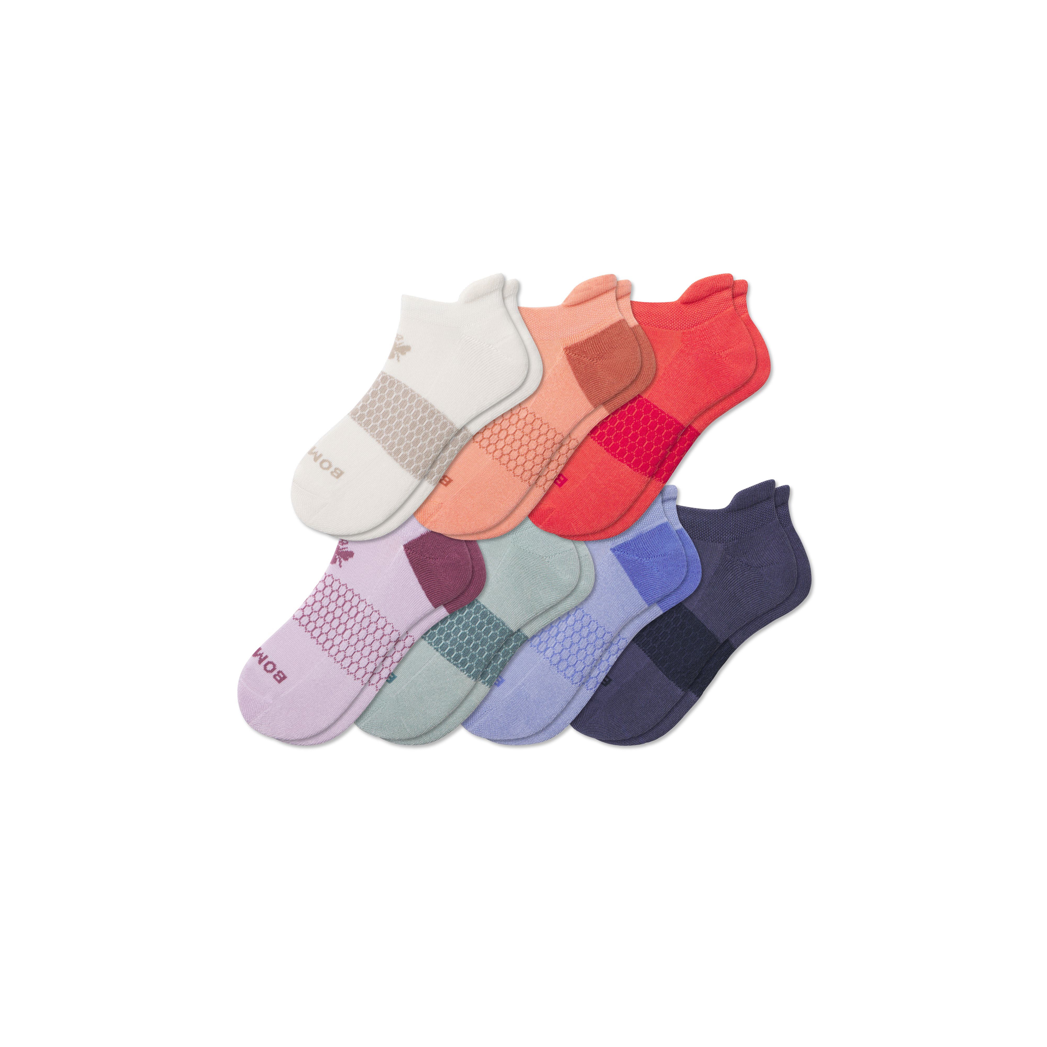 Bombas 7-Pack Women's Ankle Socks