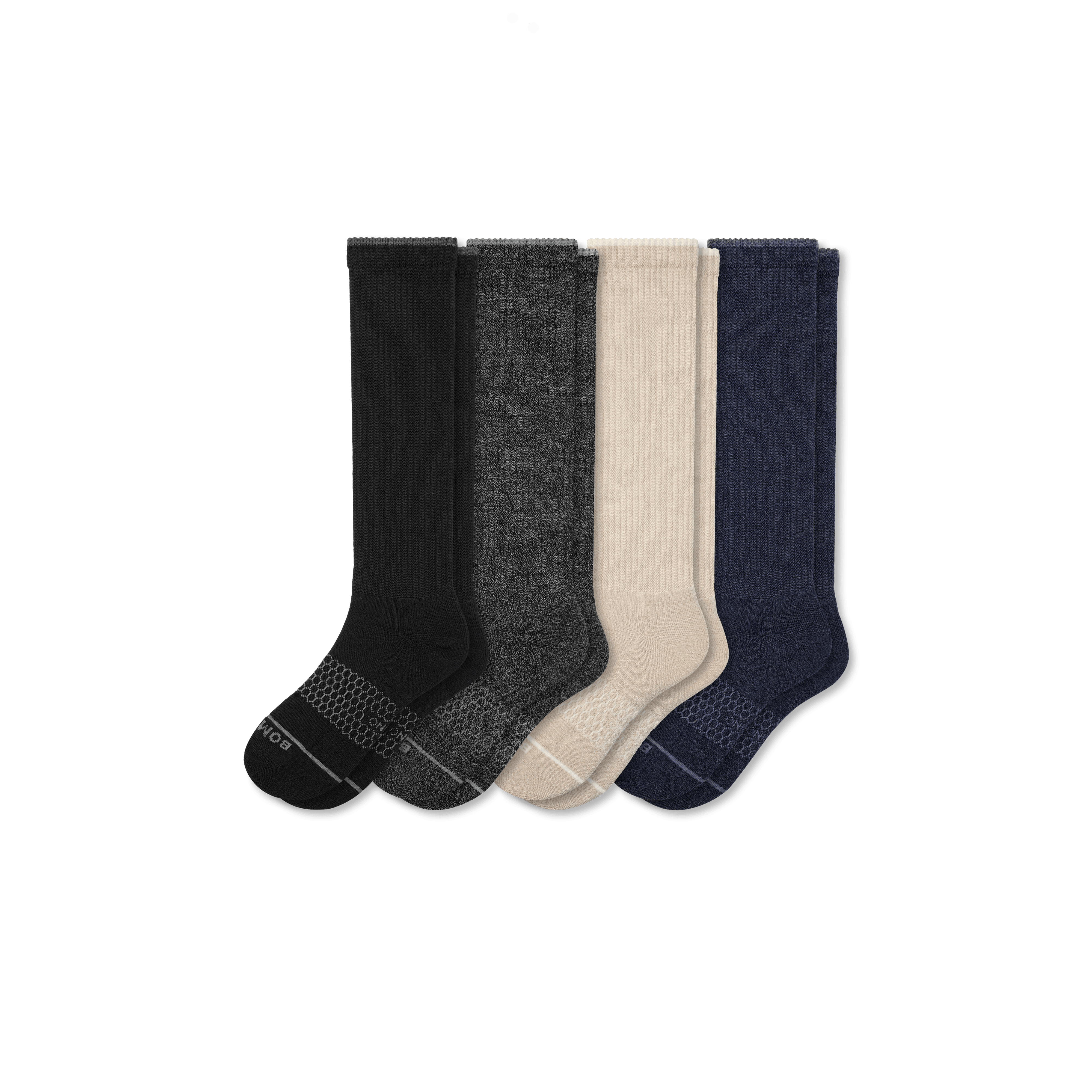 4-Pack Women's Merino Wool Knee-High Socks