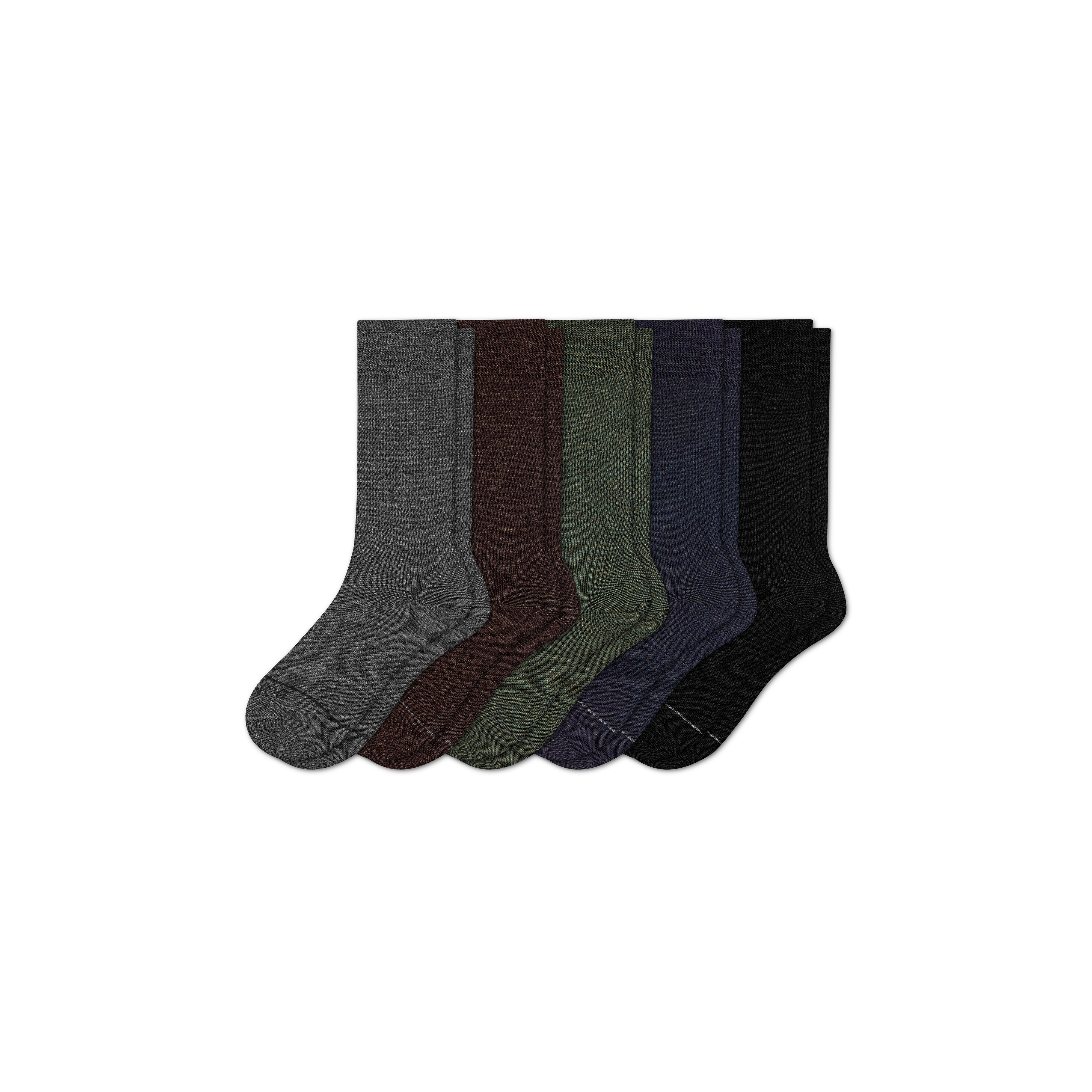 Men's Merino Wool Dress Socks 5-Pack – Over the Calf