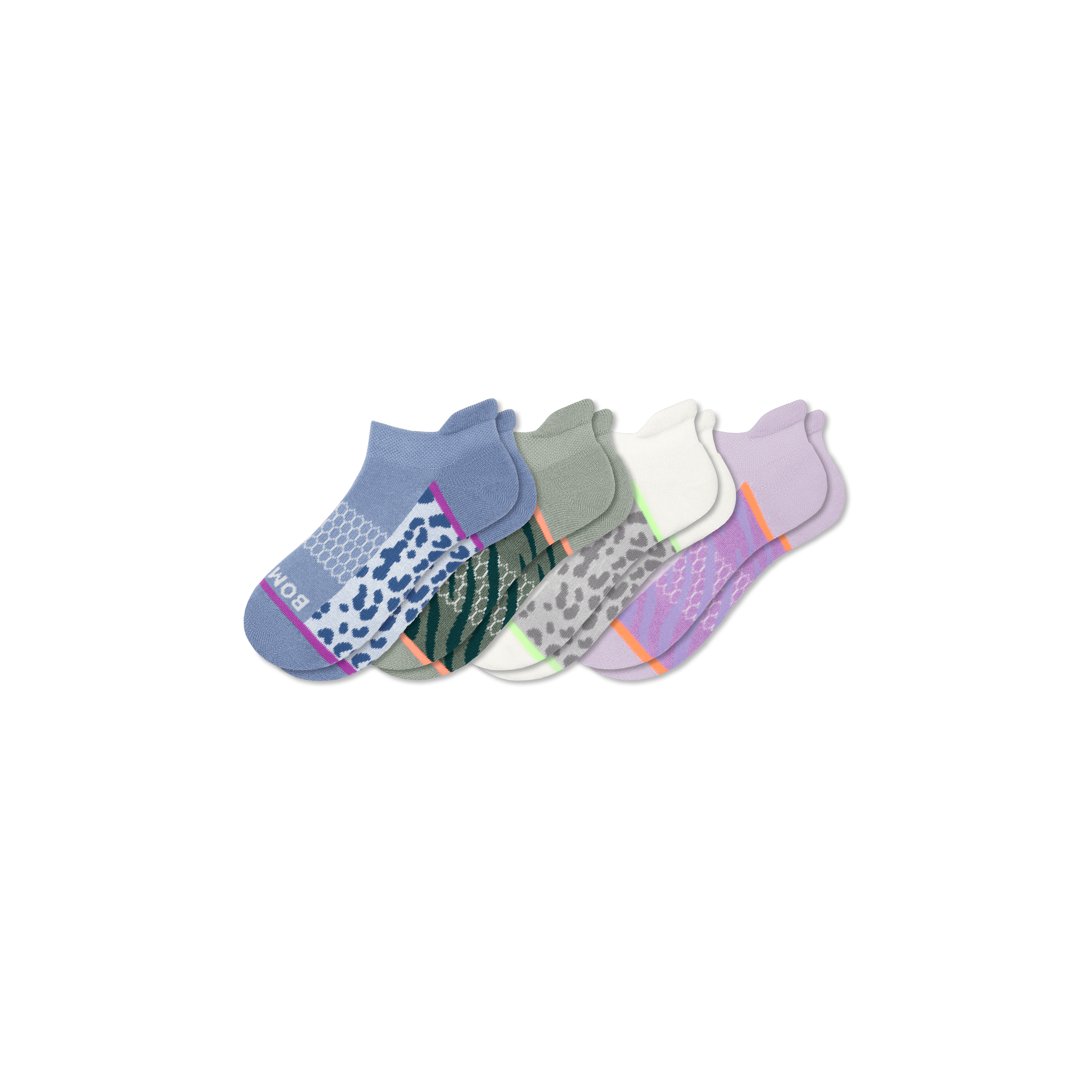 Kids' Ankle Socks 4-Pack - Soft & Breathable