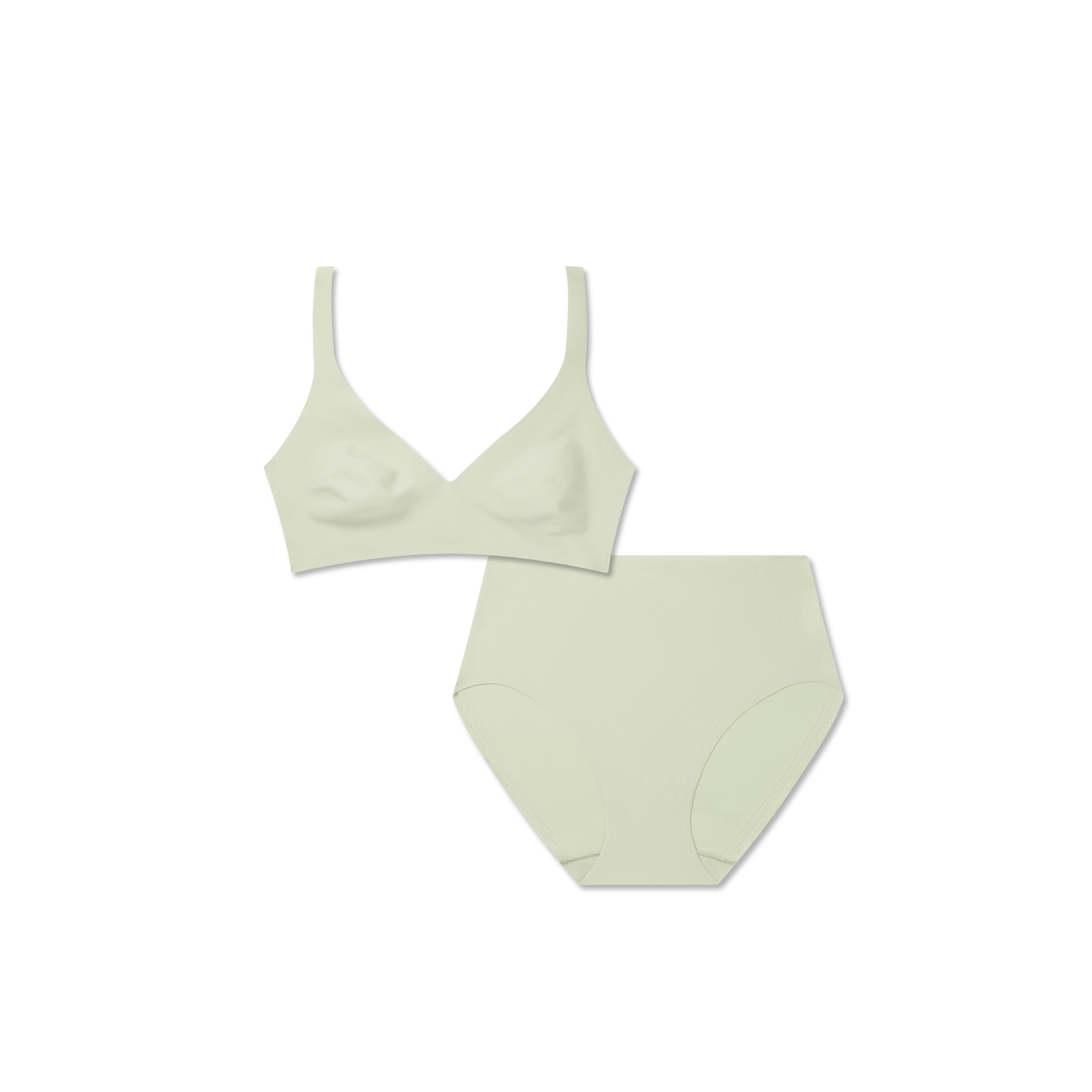 Seamless No-Show Bralette & Brief Set