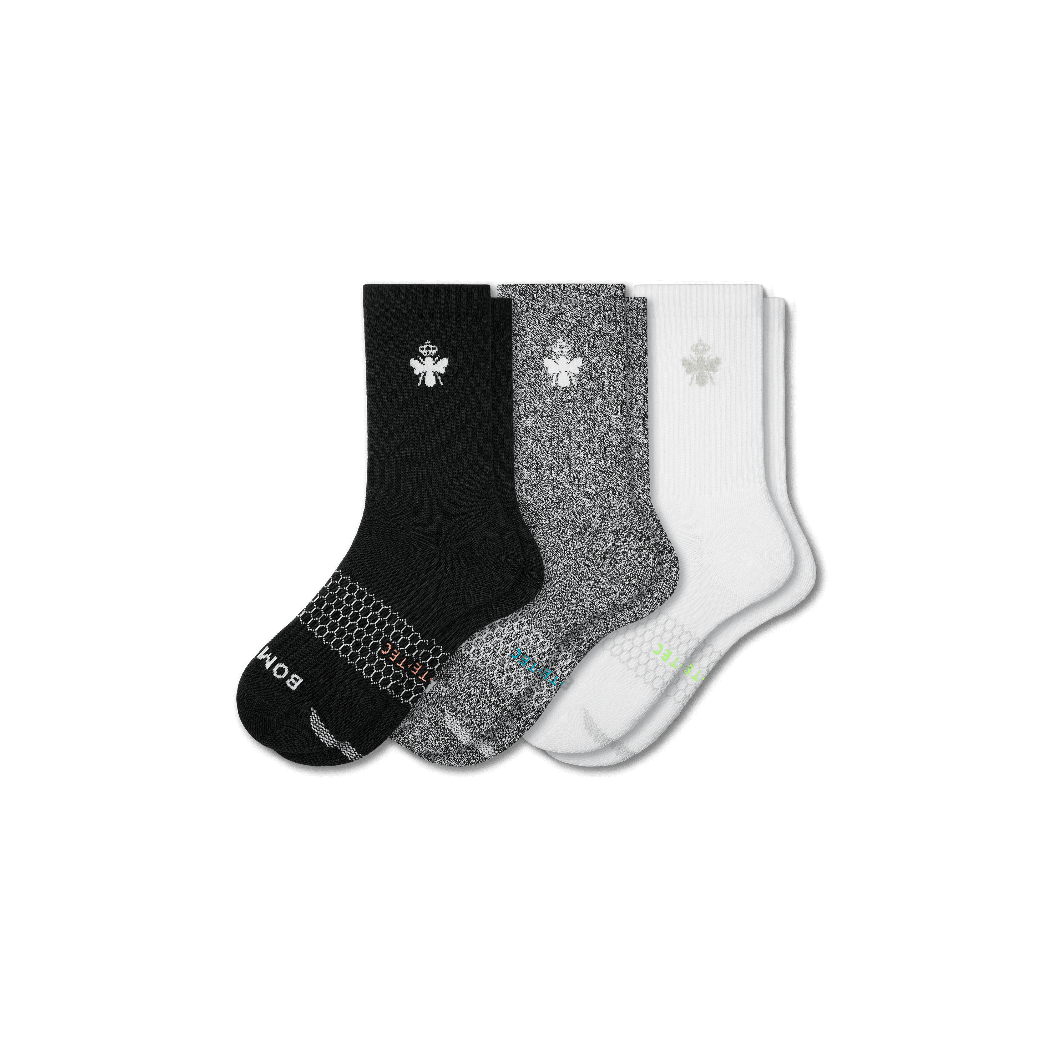 3-Pack Men's Performance Calf Socks