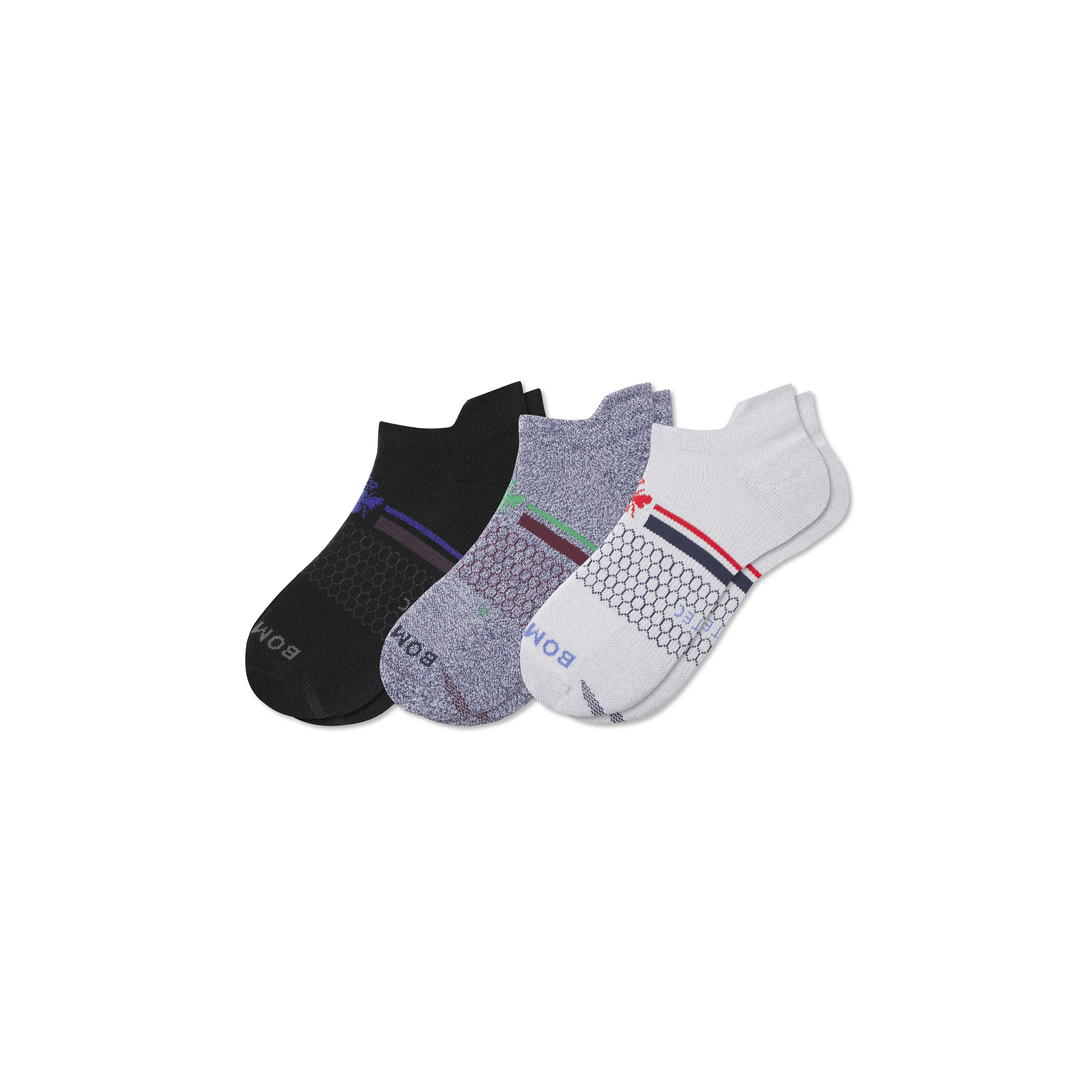 Men's 3-Pack Performance Ankle Socks