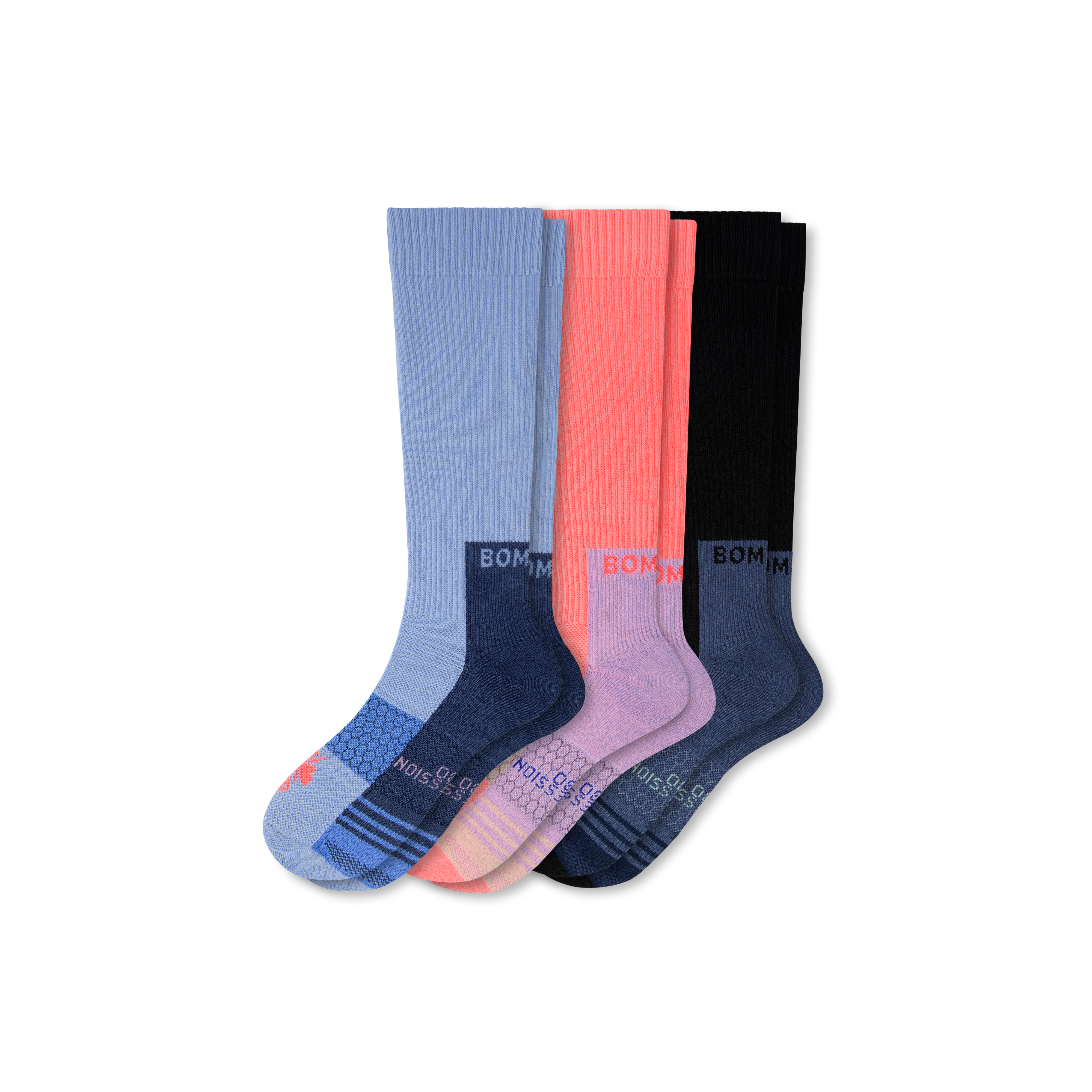 3-Pack Women's Compression Socks (20-30mmHg)