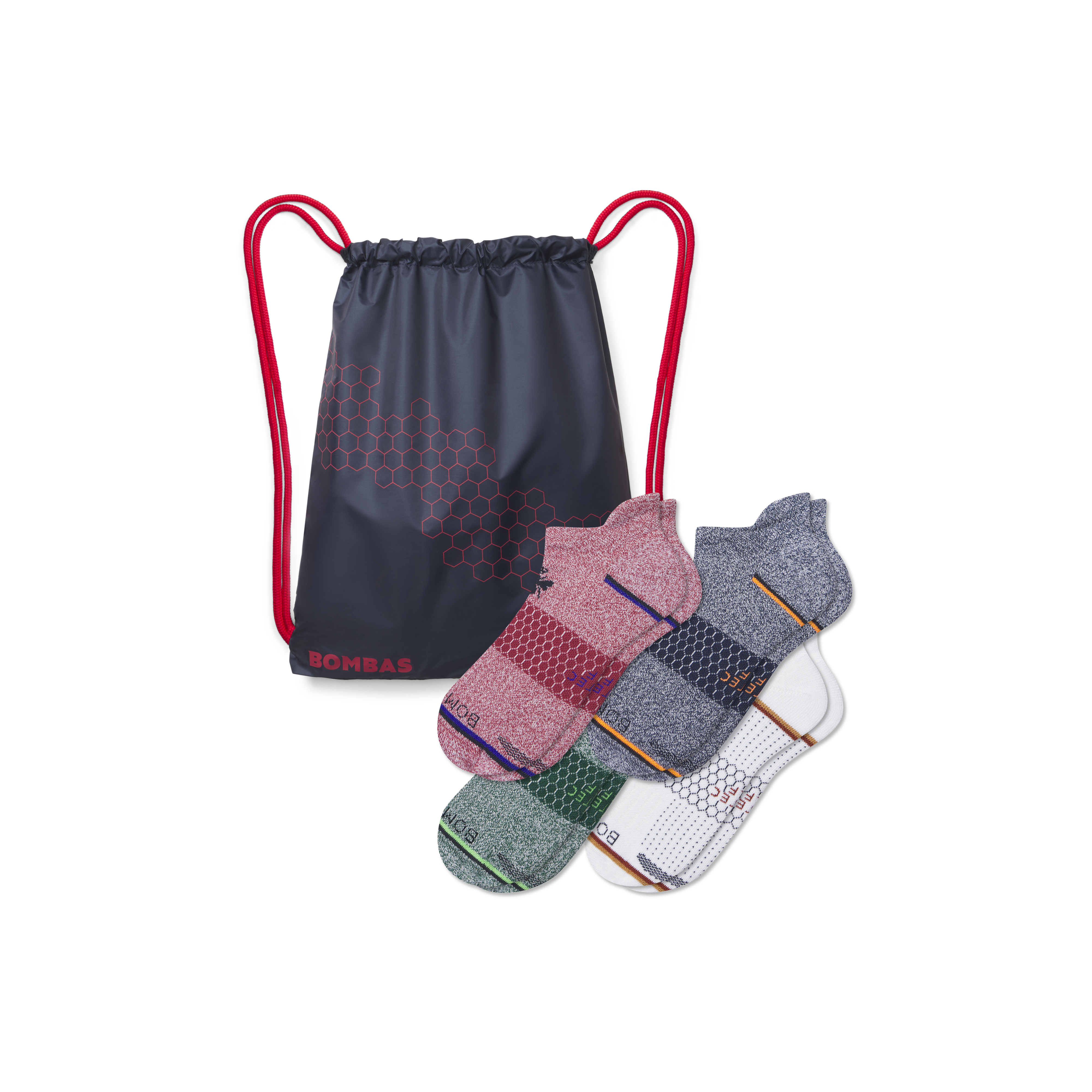 4-Pack Men's Golf Ankle Socks for Comfort