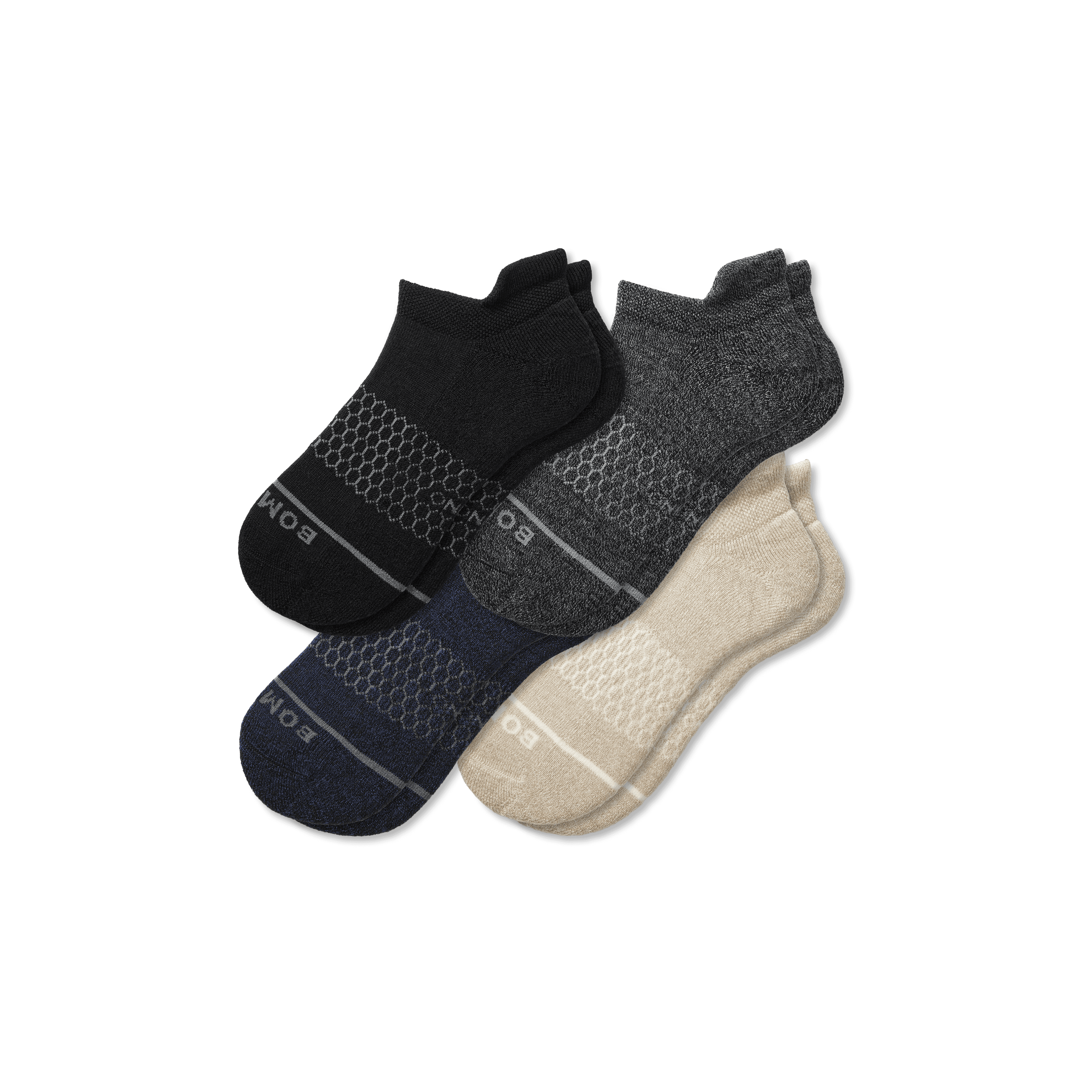 4-Pack Men's Merino Wool Ankle Socks