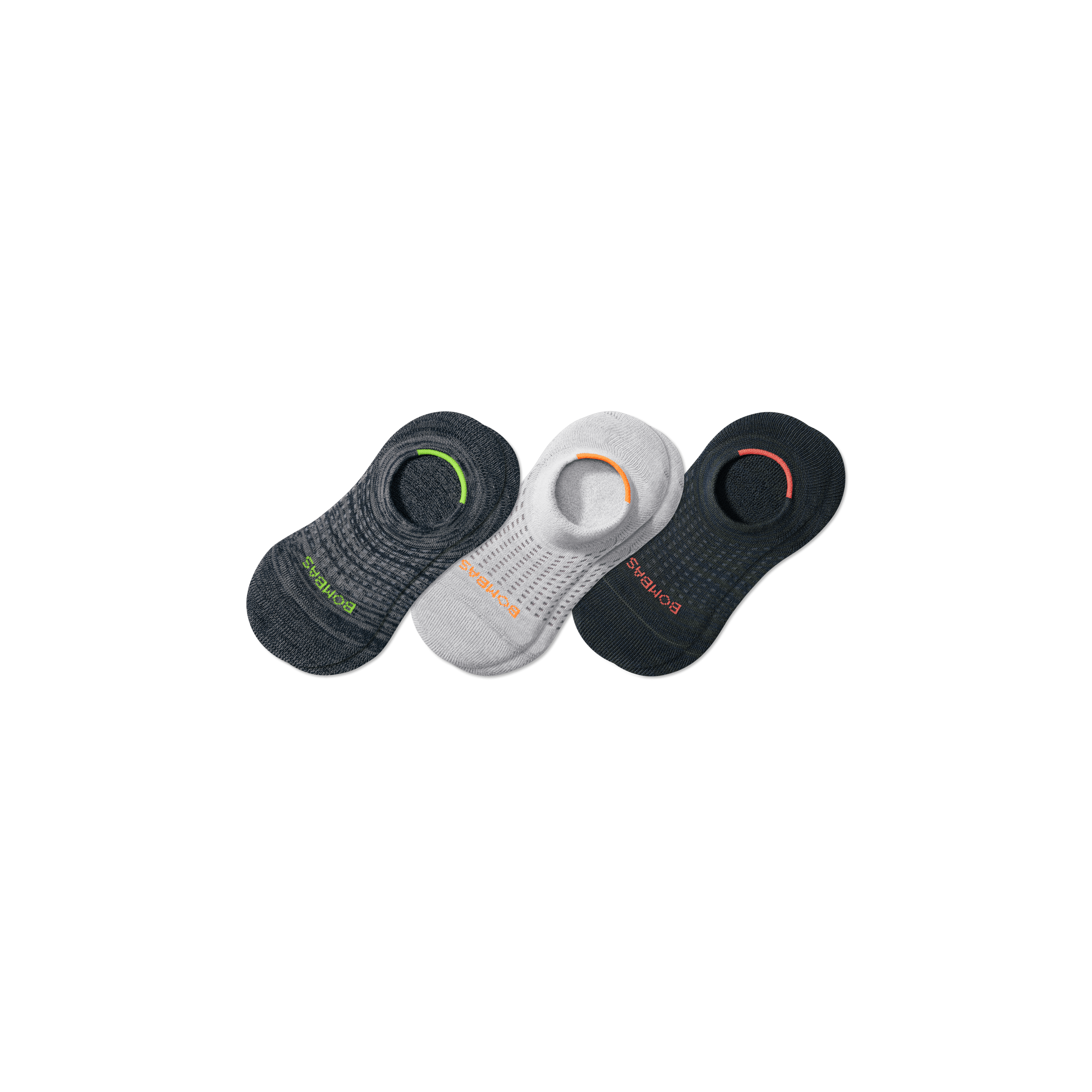Men's No-Show Cushioned Socks 3-Pack