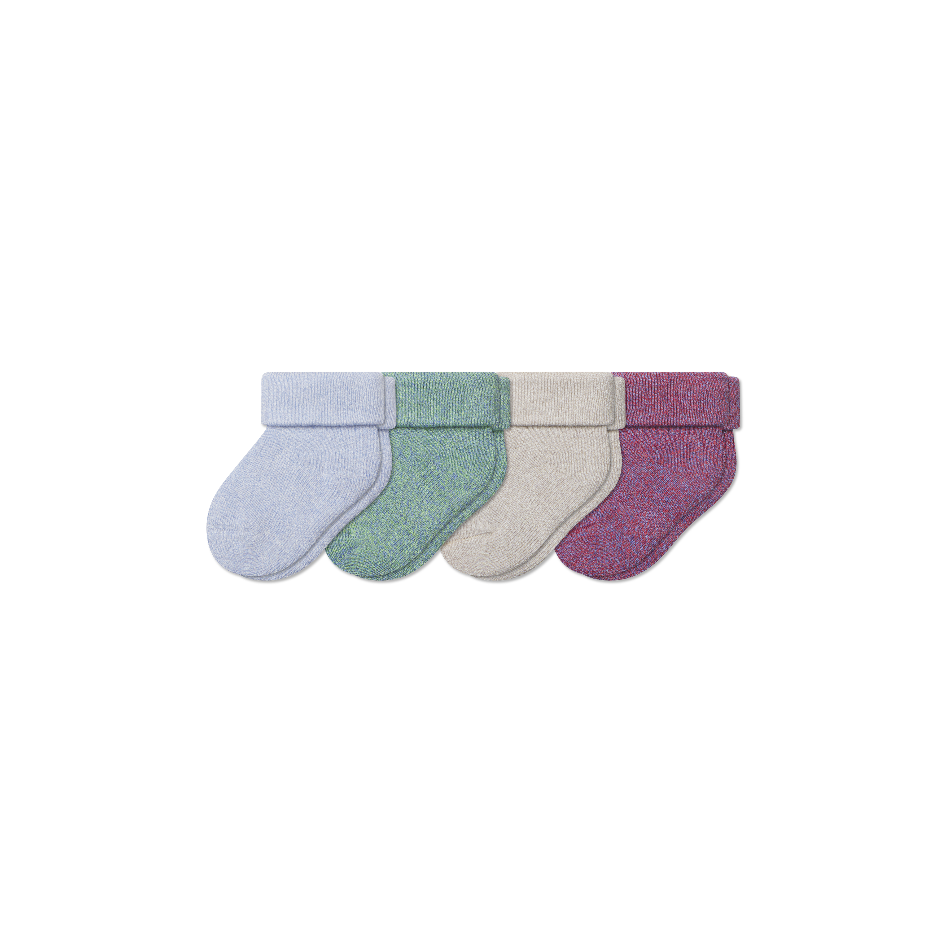 Soft Baby Socks 4-Pack (0-6M)