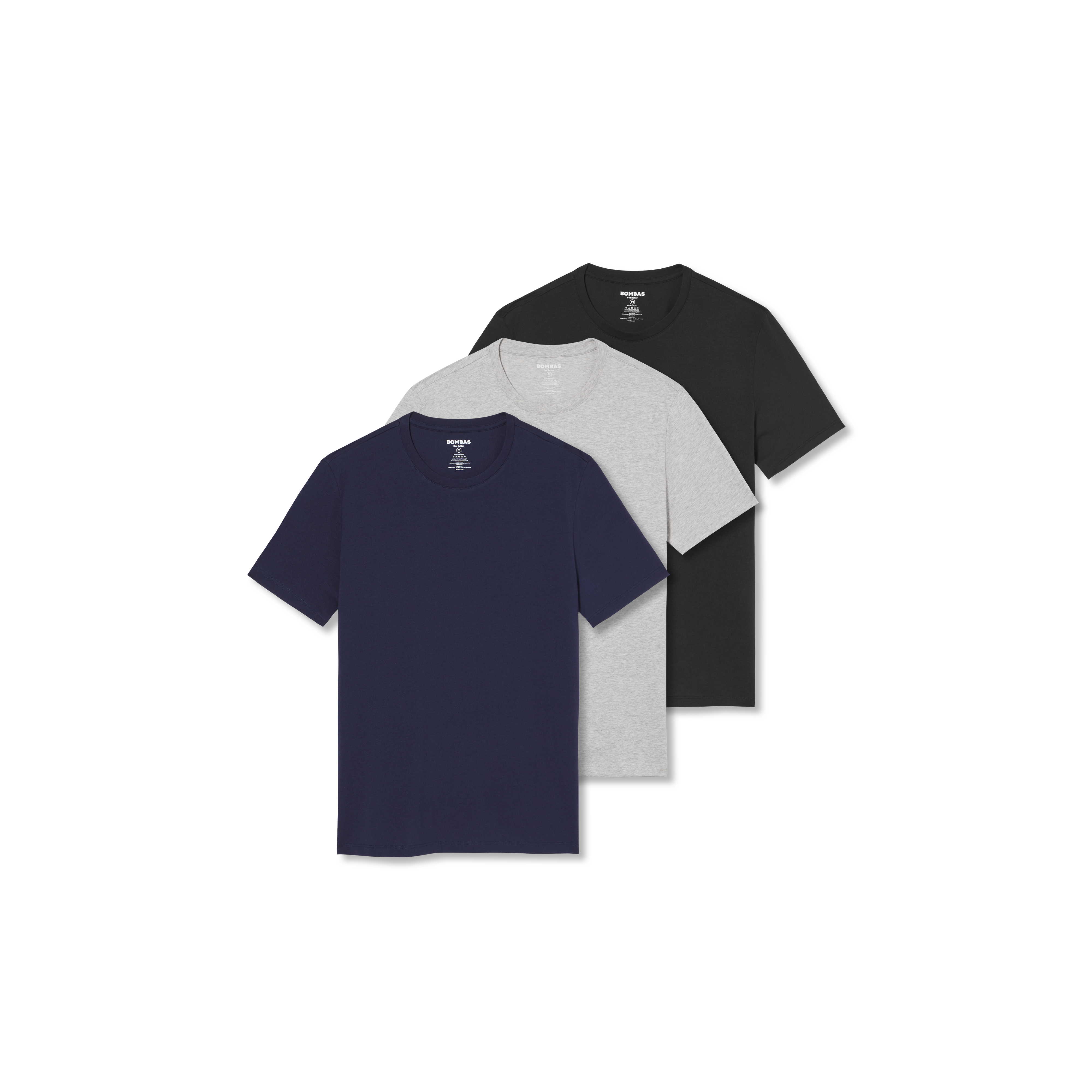 3-Pack Men's Pima Cotton Crew Tees