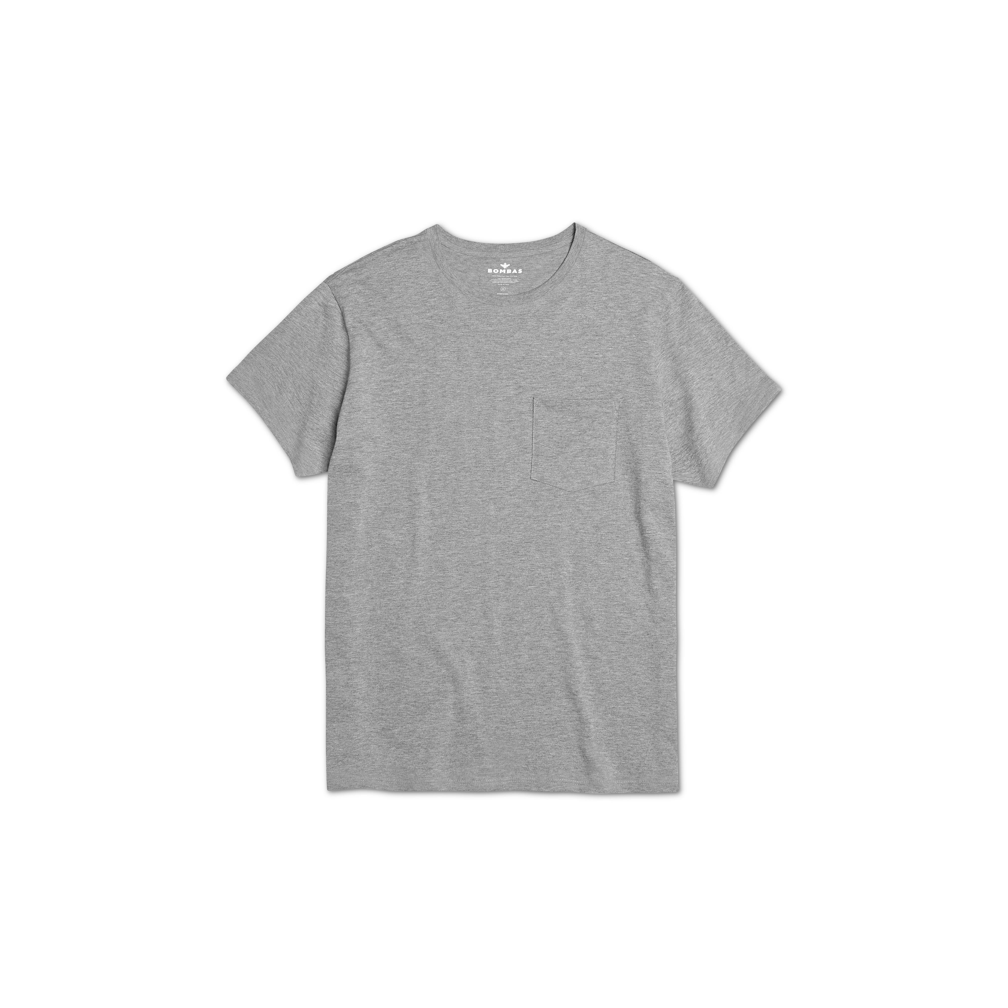 Men's Pima Cotton Crew Neck Tee with Pocket