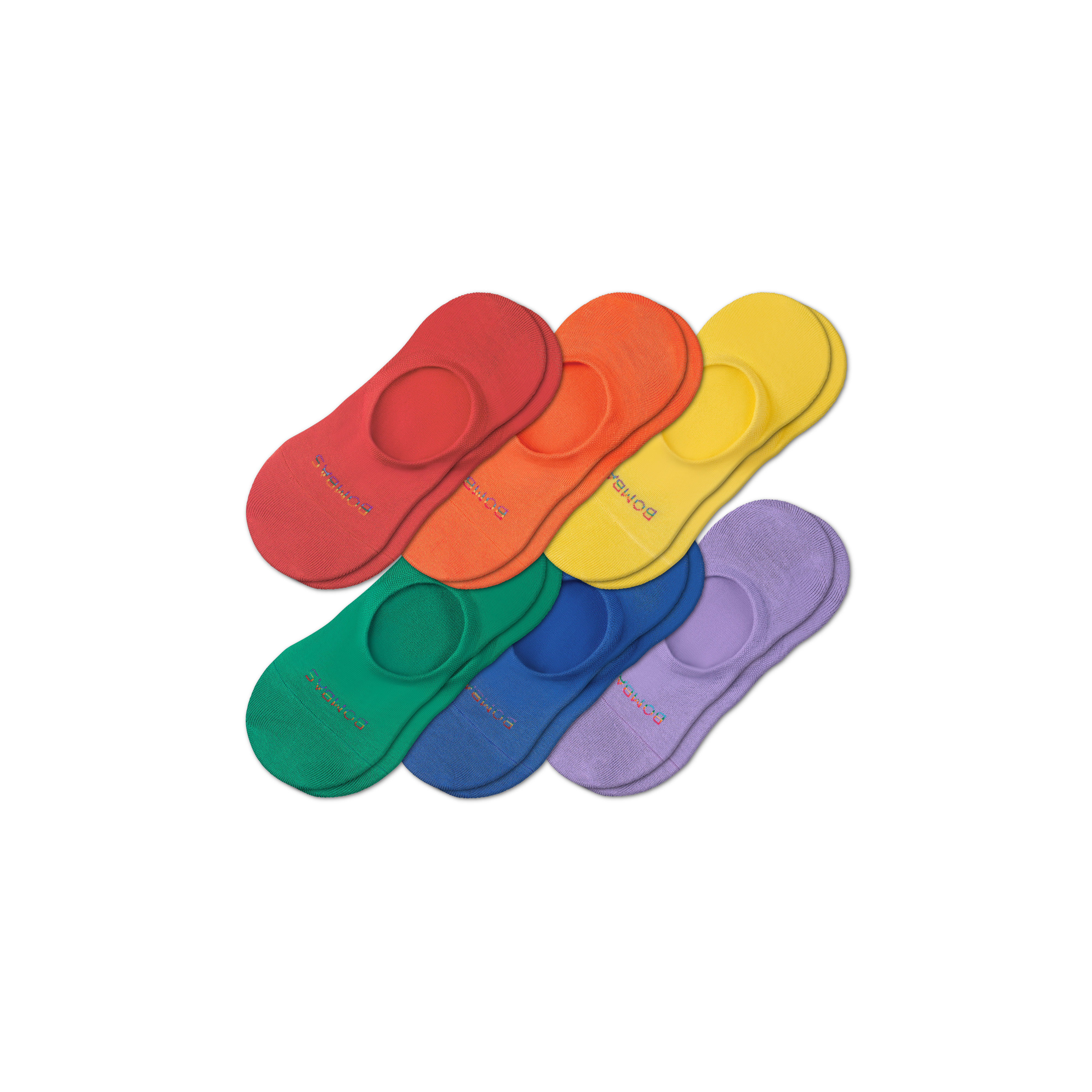 6-Pack Pride No-Show Lightweight Socks