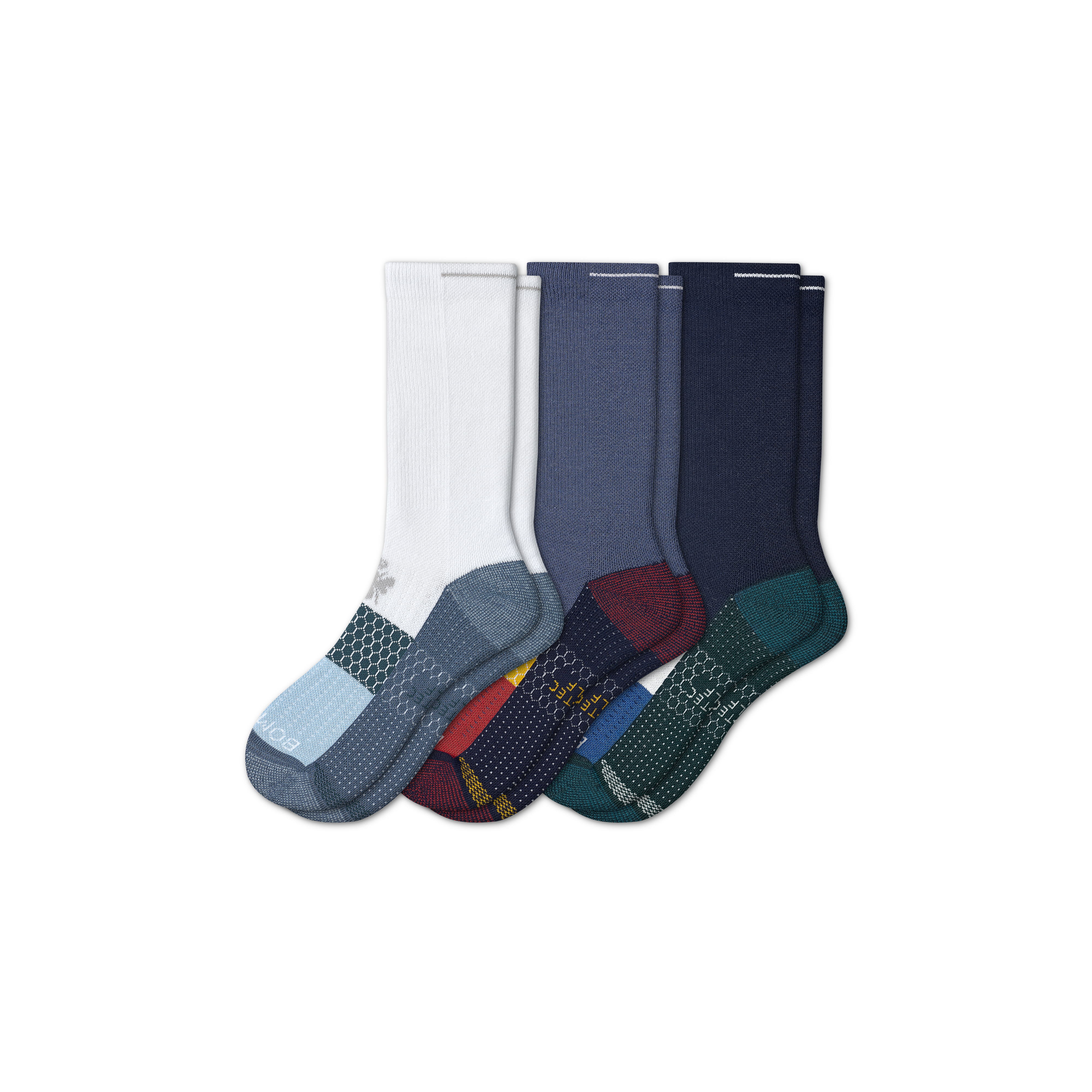 3-Pack Men's Golf Socks for Comfort