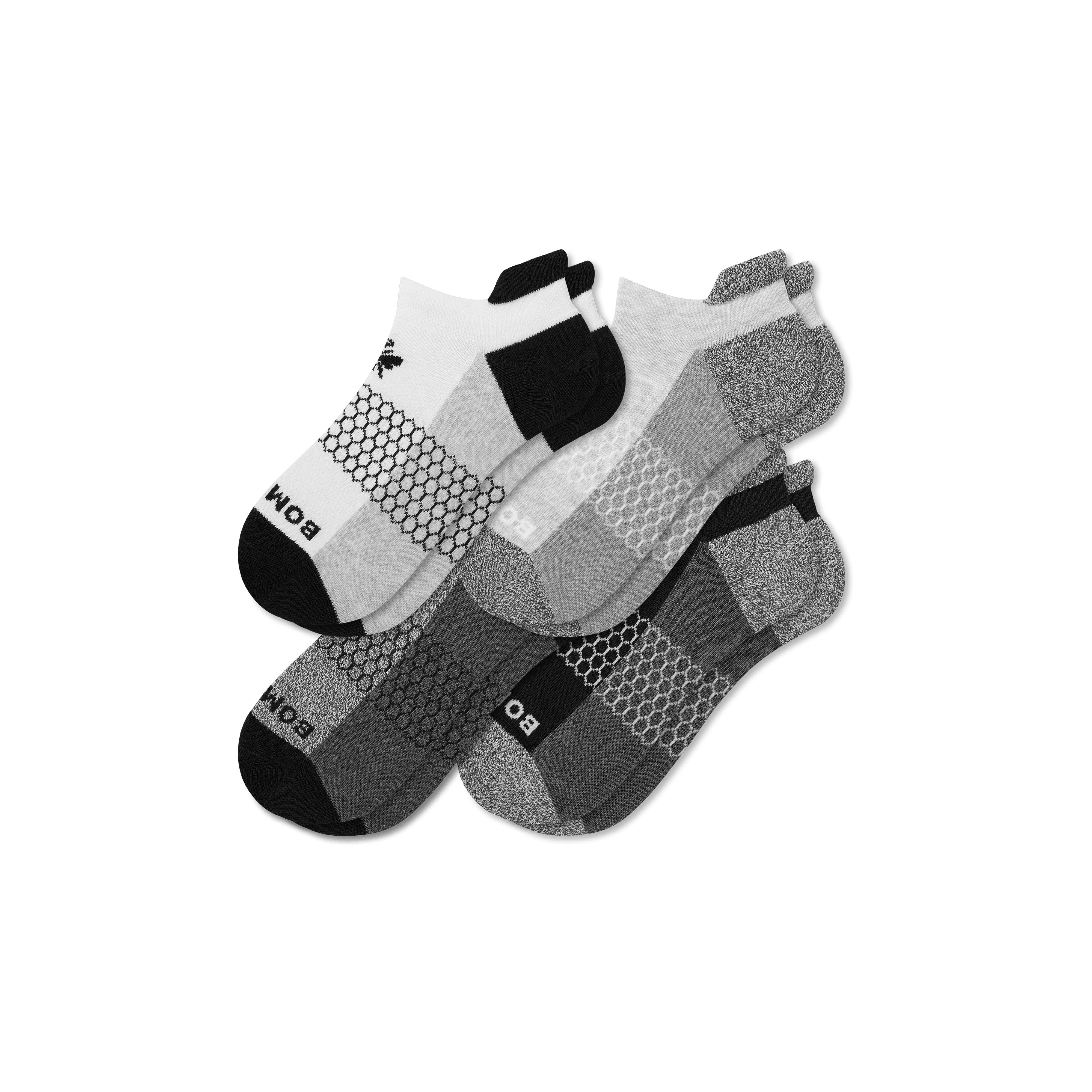 4-Pack Men's Ankle Socks - Originals Style