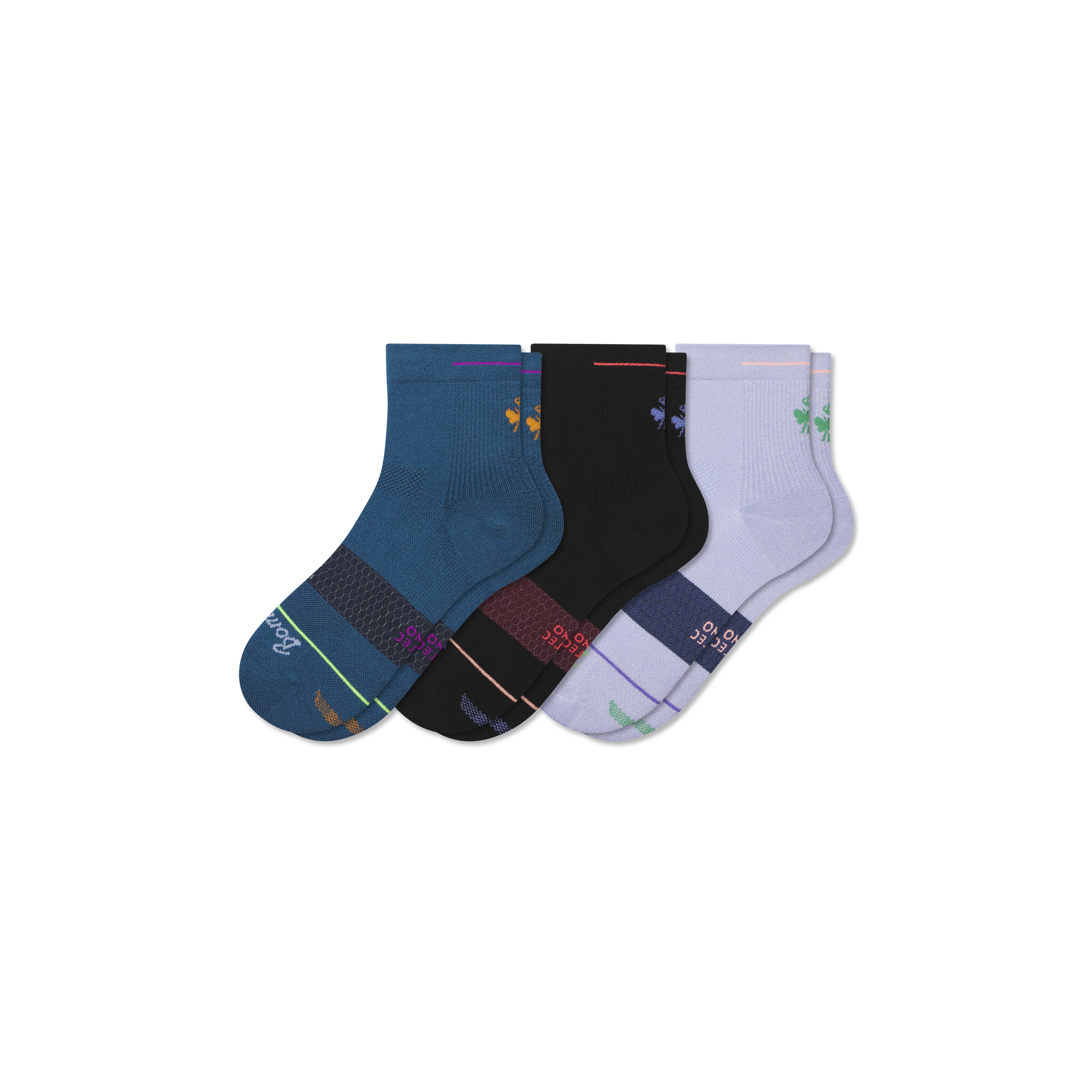 Men's 3-Pack Merino Wool Athletic Socks
