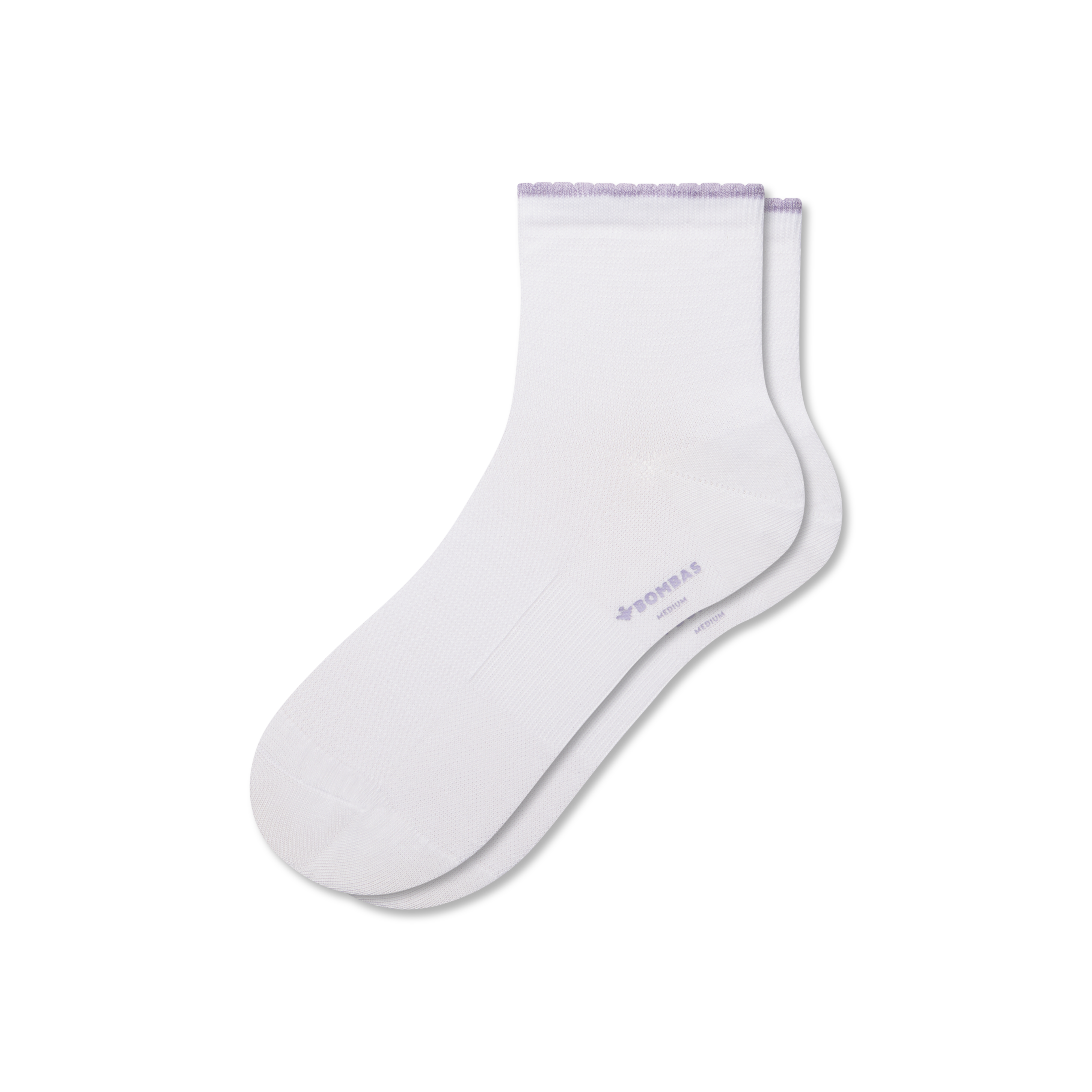 Scallop Cuff Ankle Socks for Women