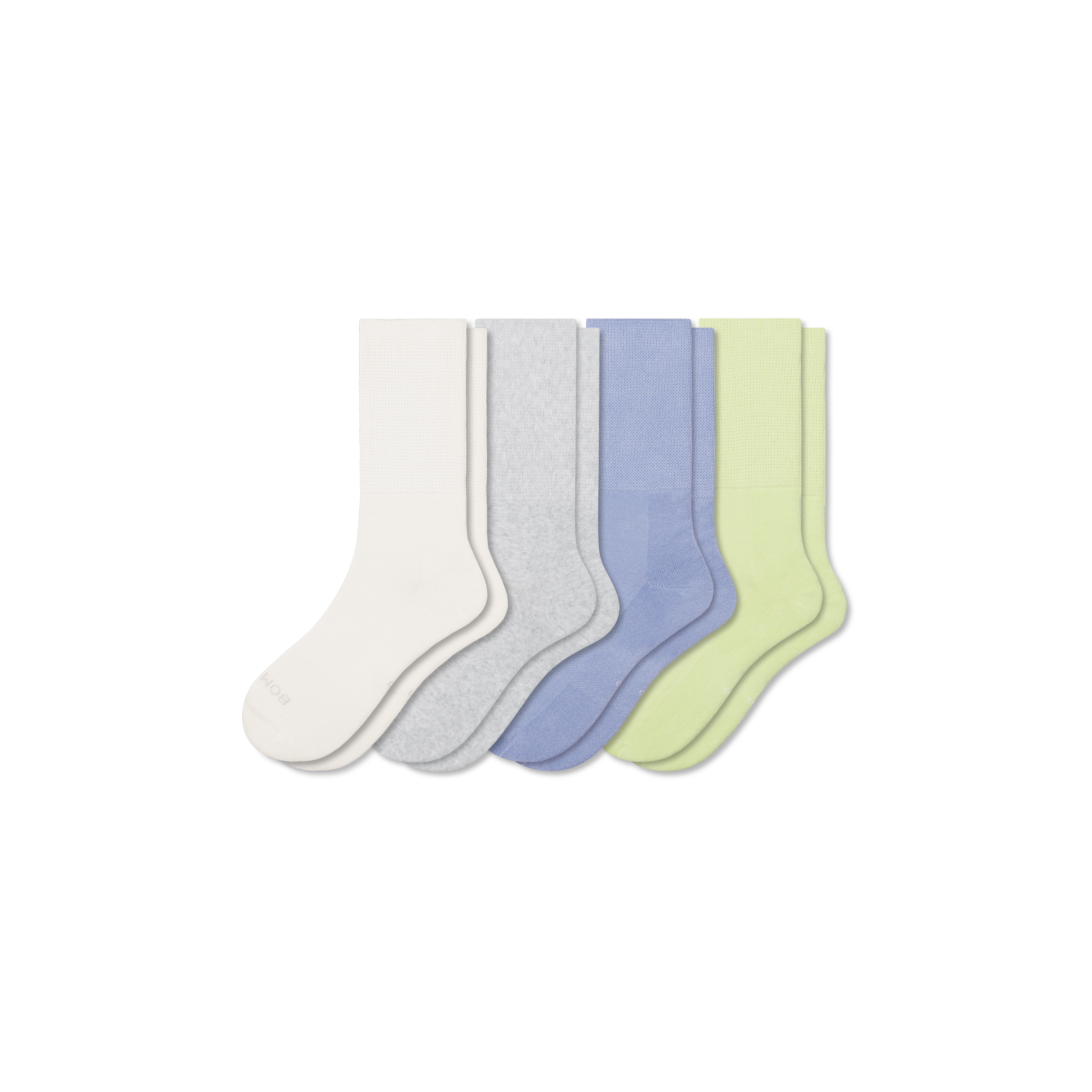 4-Pack Women's Stretchy Calf Socks