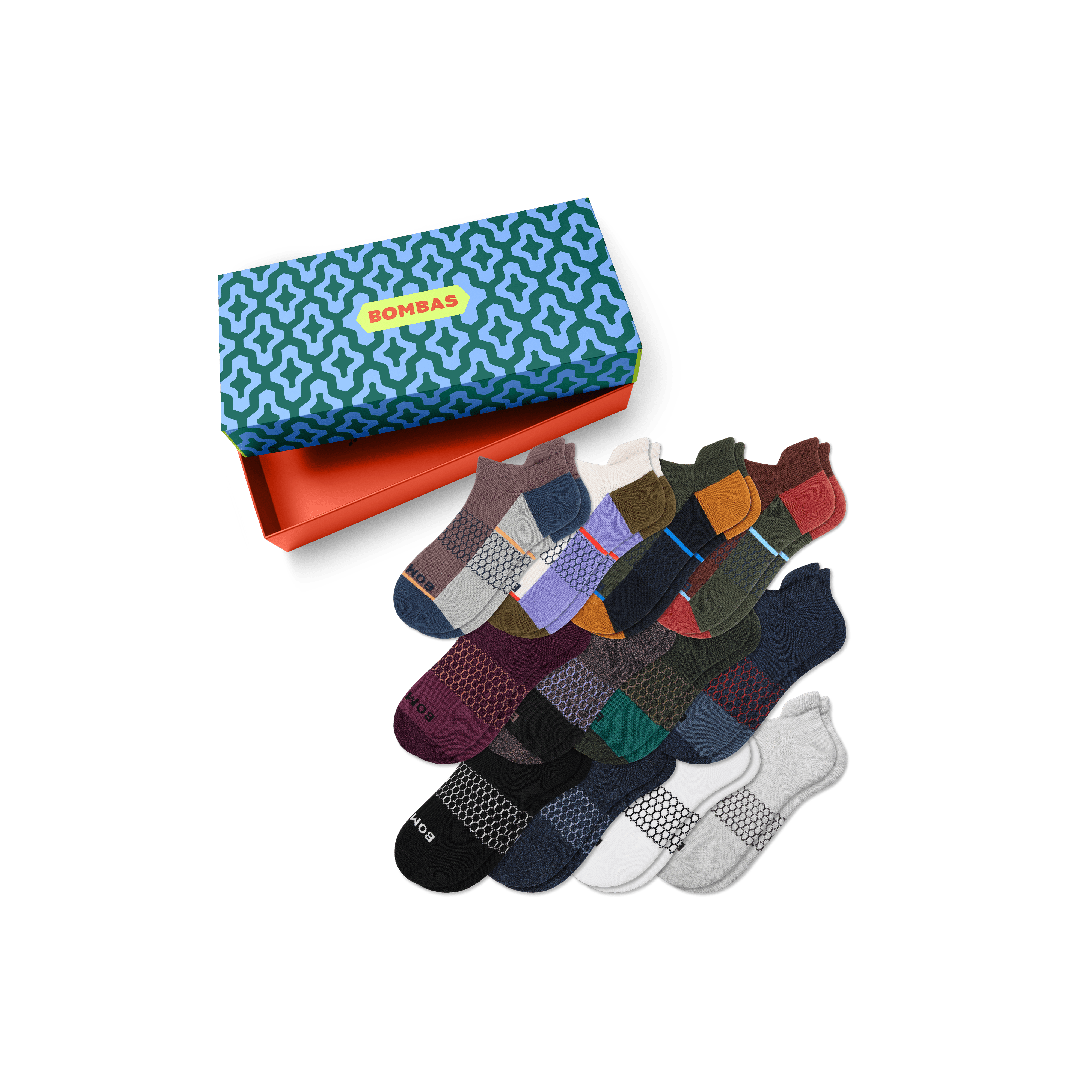 Bombas Men's 12-Day Sock Gift Box