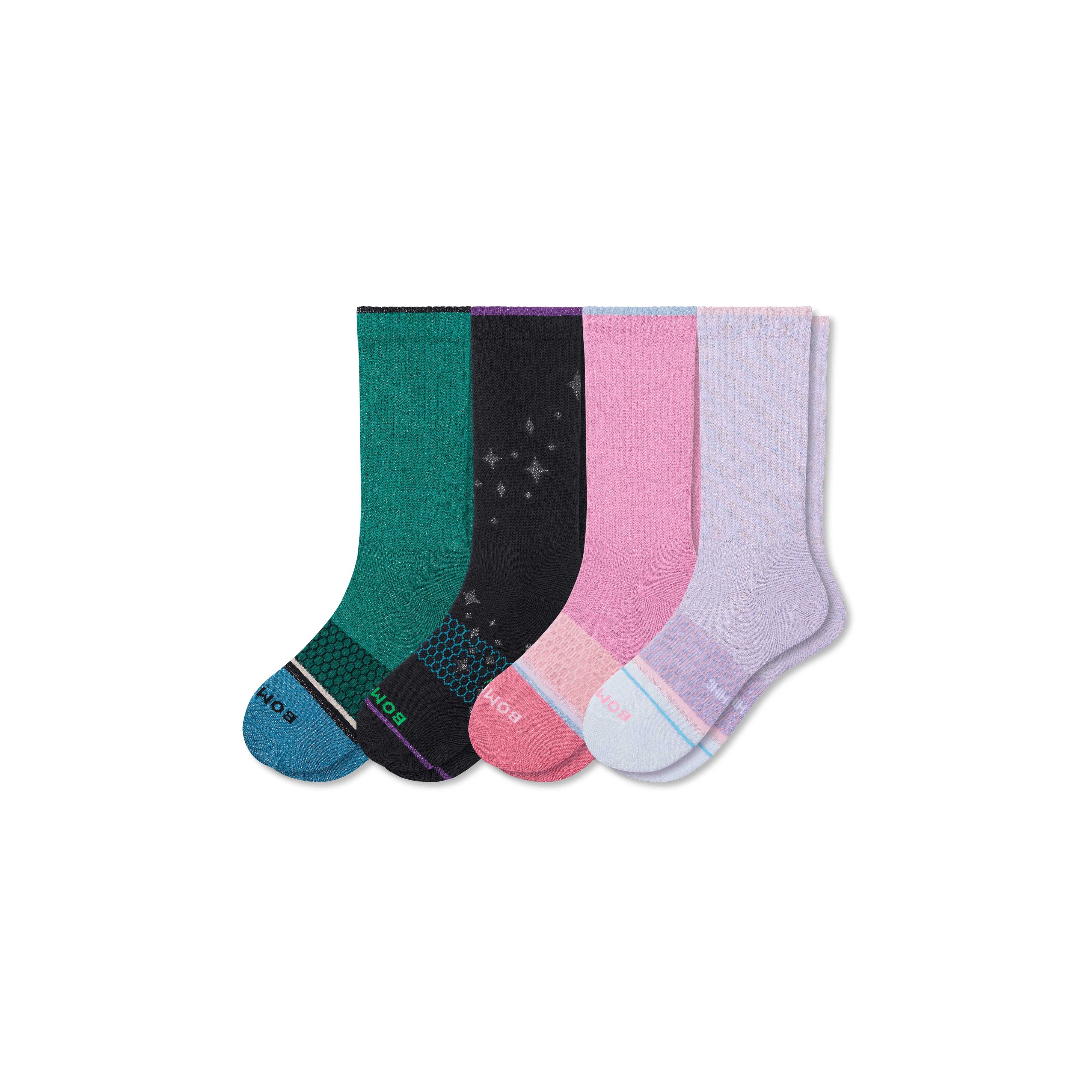 Bombas Calf Socks 4-Pack for Comfort & Support