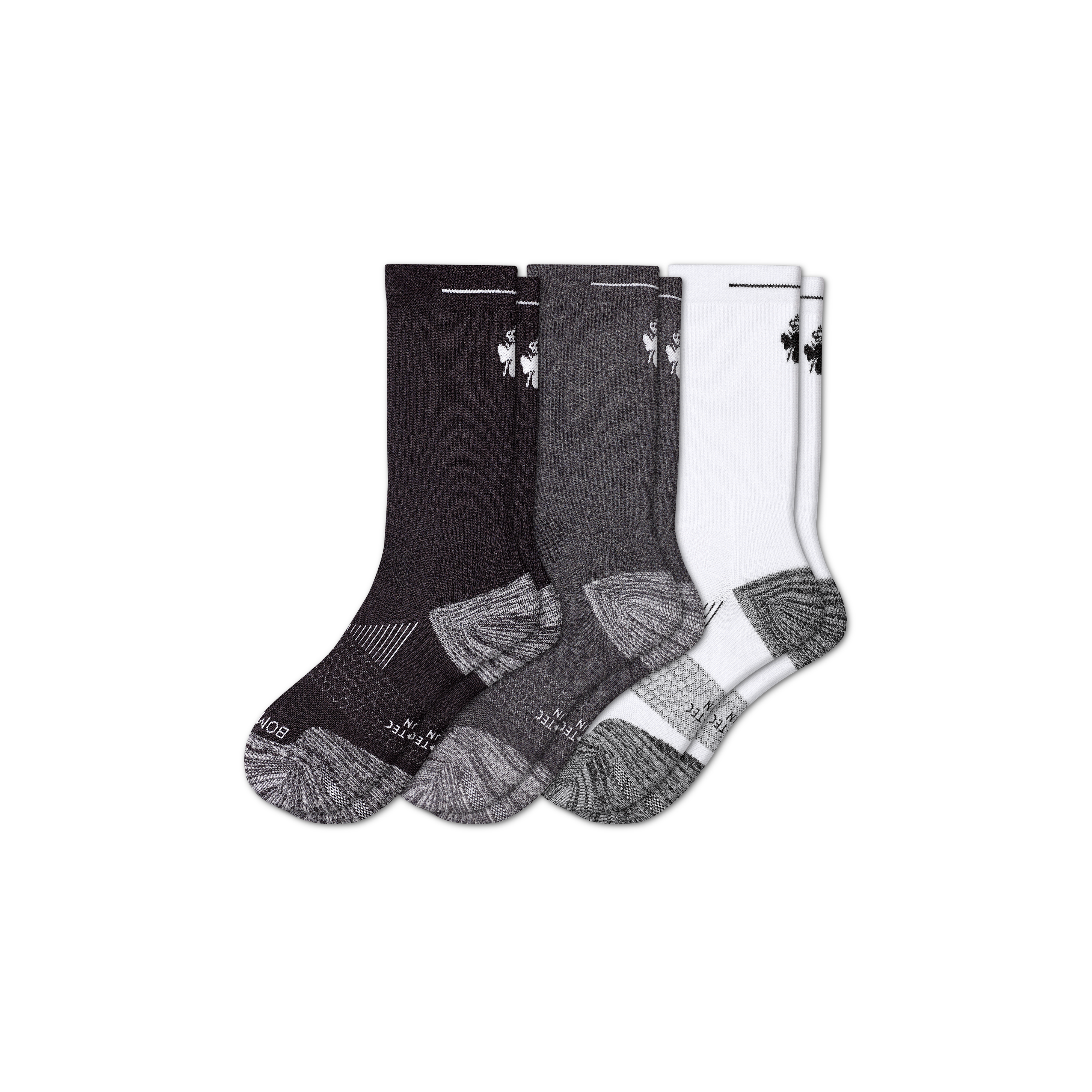 3-Pack Men's Performance Running Socks